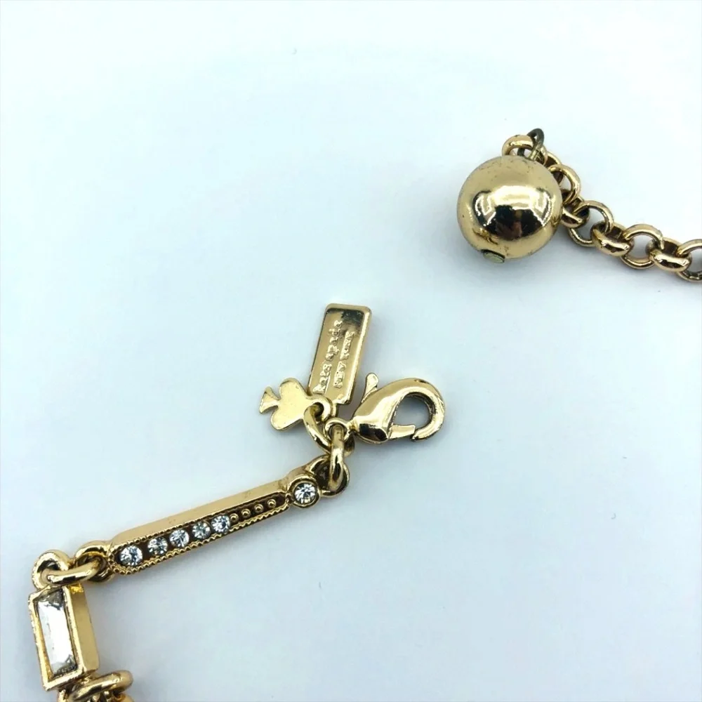 Kate Spade New York Pave Posey Gold Necklace